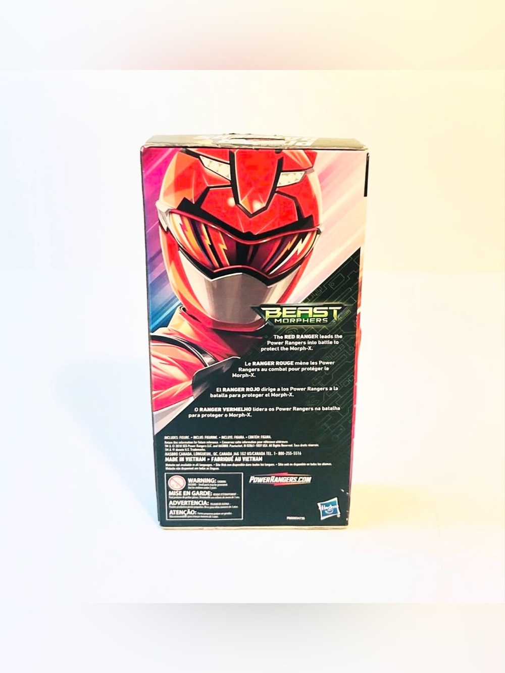 Power Rangers Beast Morphers Red Ranger Action Figure - Picture 2 of 4